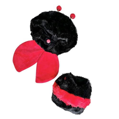 harayaa 2X Plüsch-Puppenkleidung für 20cm Kostüme Dekoration Niedlich für Kinder Geburtstagsgeschenk für 7inch Puppe Puppenoverall Puppenkleidung von harayaa