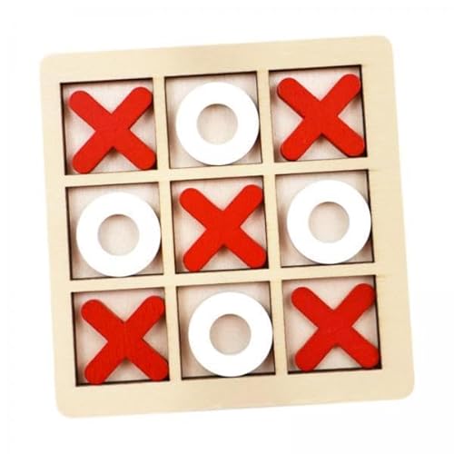 harayaa 3X Toe Spiel Aus Holz, XO Tischspielzeug, Familienspiele, Tischblöcke, Lernspielzeug, Denksportaufgabe für Drinnen Und Draußen harayaa 3X Toe Spiel Aus Holz, XO Tischspielzeug, Familienspiele, Tischblöcke, Lernspielzeug, Denksportaufgabe für Drinnen Und Draußen von harayaa