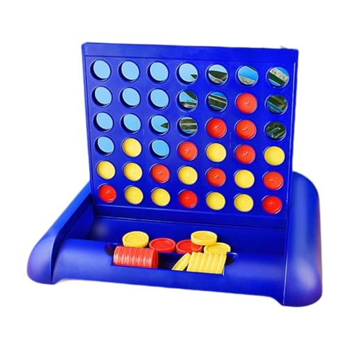 harayaa 4 in Einer Reihe Brettspiel, 4 Ringe aufstellen, Geschenke zum Werfen, Reisespielzeug, klassisches Strategiespiel für Kinder und Erwachsene, Party, harayaa 4 in Einer Reihe Brettspiel, 4 Ringe aufstellen, Geschenke zum Werfen, Reisespielzeug, klassisches Strategiespiel für Kinder und Erwachsene, Party, von harayaa