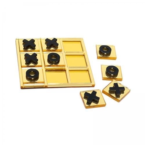 harayaa 6X Toe Spiel Aus Acryl, XO Games, Strategiespiele, Klassisch, Dekorativ für Familien, Kinder, Erwachsene, Bürogeschenke, Partygeschenke harayaa 6X Toe Spiel Aus Acryl, XO Games, Strategiespiele, Klassisch, Dekorativ für Familien, Kinder, Erwachsene, Bürogeschenke, Partygeschenke von harayaa