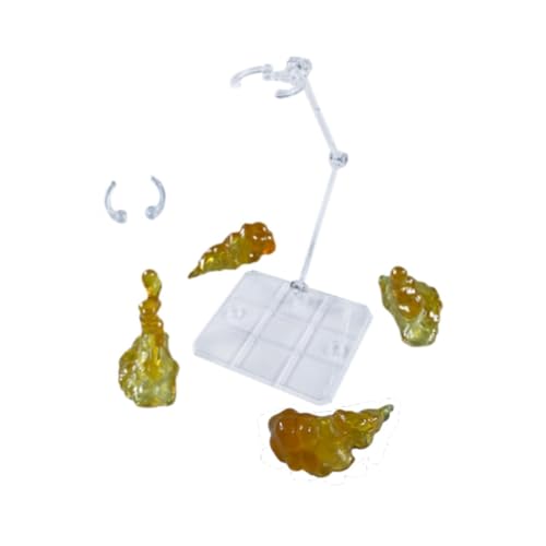 harayaa Ausstellungsständer für Raucheffektmodelle, Zubehör für Dioramaszenen, Raucheffektteile für Regale, Gelb harayaa Ausstellungsständer für Raucheffektmodelle, Zubehör für Dioramaszenen, Raucheffektteile für Regale, Gelb von harayaa