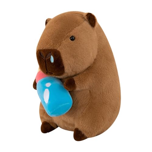 harayaa Capybara, Stofftier, Capybara, Plüschtier, bequeme Plüsch-Capybara-Puppe für Teenager, Erwachsene, Geburtstagsgeschenke für Kinder, 45CM von harayaa