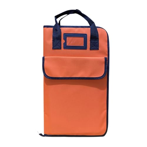 harayaa Drumstick Haltertasche mit Tragegriff, Ideal für Alle Fähigkeitsstufen, Orange von harayaa