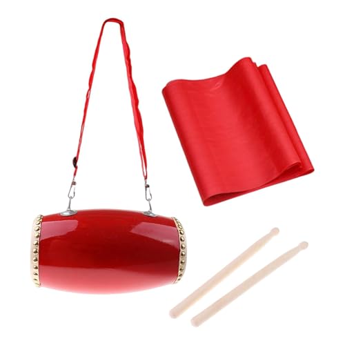 harayaa Einfache Traditionelle Chinesische Hüfttrommel, Lernspiel, Handtrommel, Schlaginstrumente für Kinderpartys Und Aufführungen harayaa Einfache Traditionelle Chinesische Hüfttrommel, Lernspiel, Handtrommel, Schlaginstrumente für Kinderpartys Und Aufführungen von harayaa