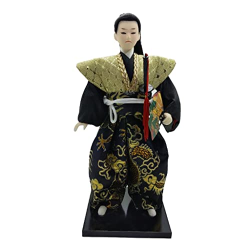 harayaa Elegante Japanische Geisha Puppenfigur – 30 cm Hoch, Japanische Samurai -1 von harayaa