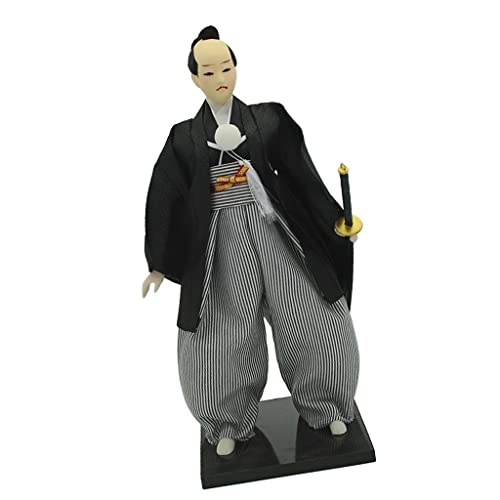 harayaa Elegante Japanische Geisha Puppenfigur – 30 cm Hoch, Japanischen Samurai -2 von harayaa