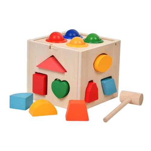 harayaa -Farb- und Formsortierbox, Formsortierwürfel, kognitives Spielzeug, passendes Spiel für Babys harayaa -Farb- und Formsortierbox, Formsortierwürfel, kognitives Spielzeug, passendes Spiel für Babys von harayaa