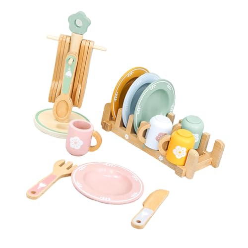 harayaa Geschirr Baby Küche Set -Set Spielzeug Kochen Spielen Spielzeug Küche Spielset für Mädchen von harayaa