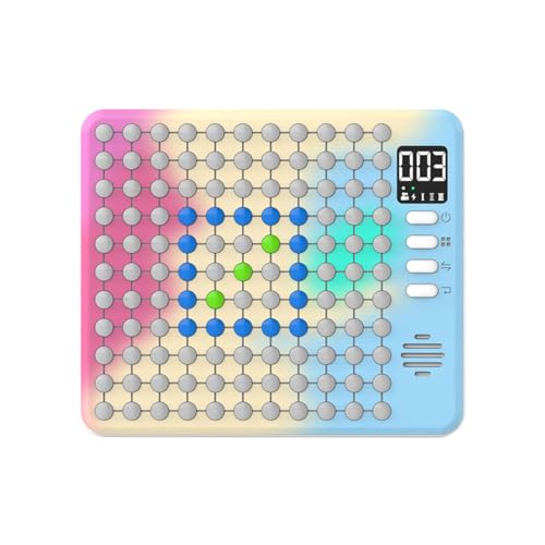 harayaa Intelligentes Schachbrettspiel für Kinder, elektronisches Spielzeug, multifunktional, 9-Strategie-Brettspiel, Spielzeug, pädagogisch wertvoll für harayaa Intelligentes Schachbrettspiel für Kinder, elektronisches Spielzeug, multifunktional, 9-Strategie-Brettspiel, Spielzeug, pädagogisch wertvoll für von harayaa