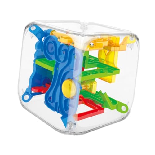 harayaa Kinder Maze Cube Puzzle Spielzeug Bildungsspielzeug Herausforderungen Spieler Hirnteaser Spielzeug Puzzle Würfel für Kinder Erwachsene für Jugendliche von harayaa