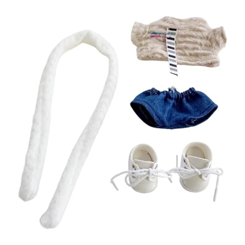 harayaa Kostüme für Puppen, Oberteil Und Schal, Schuhanzug für 6,69 bis 5,91 Zoll Große Puppen harayaa Kostüme für Puppen, Oberteil Und Schal, Schuhanzug für 6,69 bis 5,91 Zoll Große Puppen von harayaa