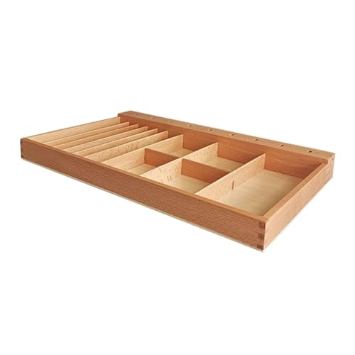 harayaa Lehrmittelkasten Aus Holz, Rechteckig, für Kleine Bausteine, Basteln, Schmuck von harayaa