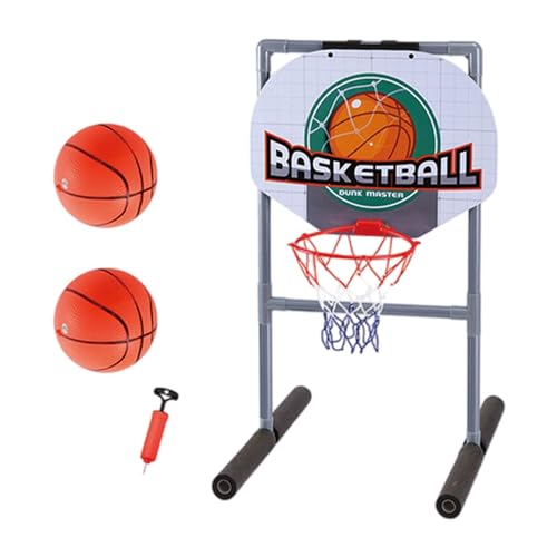 harayaa Pool Basketballkorb, Tragbares Geschenk mit Pumpe für Indoor Basketball Und Schwimmen von harayaa