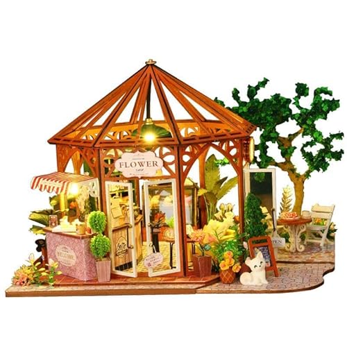 harayaa Puppenhaus Miniaturhaus DIY Kits Kits für Familie Liebhaber Erwachsene von harayaa