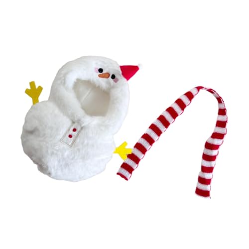 harayaa Puppenkleidung Strampler Kostüme Bequem für Kinder Dekoration DIY Puppenspielzeug Schneemann Kostüm Puppenoutfits für 6,69 Zoll Puppe von harayaa