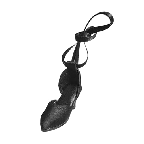 harayaa Sandalen mit Knöchelriemen Und Absatz, Modische, Bequeme Und Realistische Abendschuhe für Puppen Im Maßstab 1/6, Schwarz harayaa Sandalen mit Knöchelriemen Und Absatz, Modische, Bequeme Und Realistische Abendschuhe für Puppen Im Maßstab 1/6, Schwarz von harayaa
