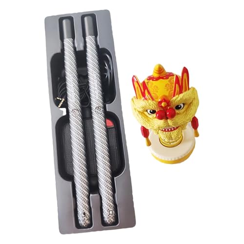 harayaa Schlagzeug mit Trommelstöcken Und Löwentanzspielzeug, Elektrisches Schlagzeug für Anfänger, Kinder Und Musikliebhaber. harayaa Schlagzeug mit Trommelstöcken Und Löwentanzspielzeug, Elektrisches Schlagzeug für Anfänger, Kinder Und Musikliebhaber. von harayaa