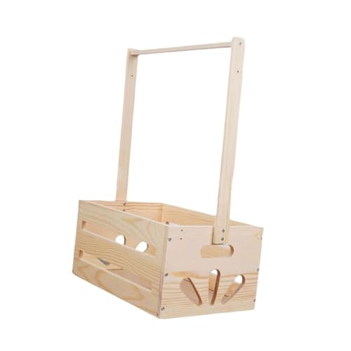 harayaa Schrank für Babypartykisten Aus Holz, Aufbewahrungskistenkorb für Babys, Willkommensgeschenkkorb für Neue Eltern, Style C von harayaa