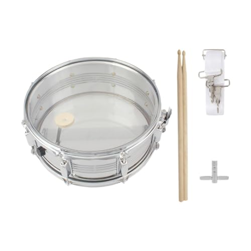 harayaa Snare Drum Kit, 14 Zoll Snare Drum Head, Lehrhilfen, Heavy Duty Strap, Percussion Lerninstrument für Anfänger harayaa Snare Drum Kit, 14 Zoll Snare Drum Head, Lehrhilfen, Heavy Duty Strap, Percussion Lerninstrument für Anfänger von harayaa