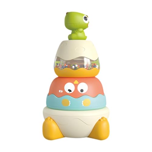 harayaa Stapel- und Nesting-Babyspielzeug, Kreise Stapelringe mit Dinosaurierfigur für Kinder harayaa Stapel- und Nesting-Babyspielzeug, Kreise Stapelringe mit Dinosaurierfigur für Kinder von harayaa