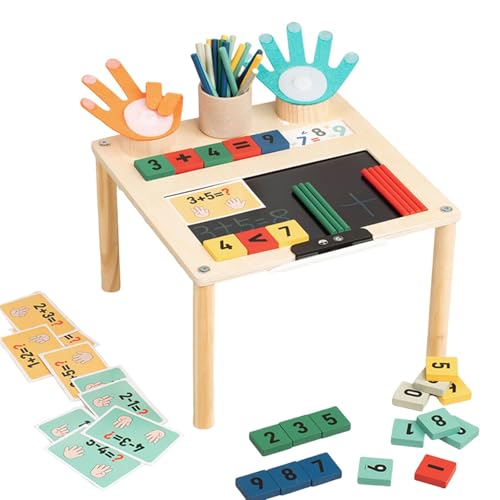 harayaa Zahlenblöcke mit Tabelle für Jungen Und Mädchen, Lernspielzeug für Die Eltern Kind Interaktion, Finger Zahlenzählspiel harayaa Zahlenblöcke mit Tabelle für Jungen Und Mädchen, Lernspielzeug für Die Eltern Kind Interaktion, Finger Zahlenzählspiel von harayaa