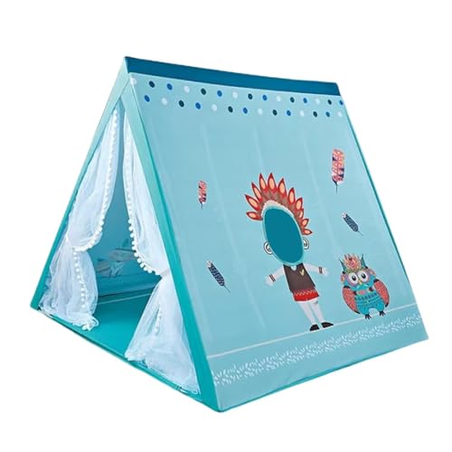 harayaa Zelt für Kinder, Spielhaus für Innenräume, Tipi für Feiern und Picknicks, Hellblau harayaa Zelt für Kinder, Spielhaus für Innenräume, Tipi für Feiern und Picknicks, Hellblau von harayaa