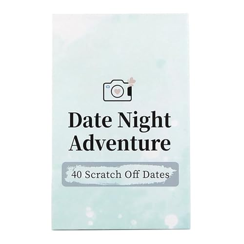 Date Night Adventure for Couples 40 Scratch Off Dates Card Game von hardinox