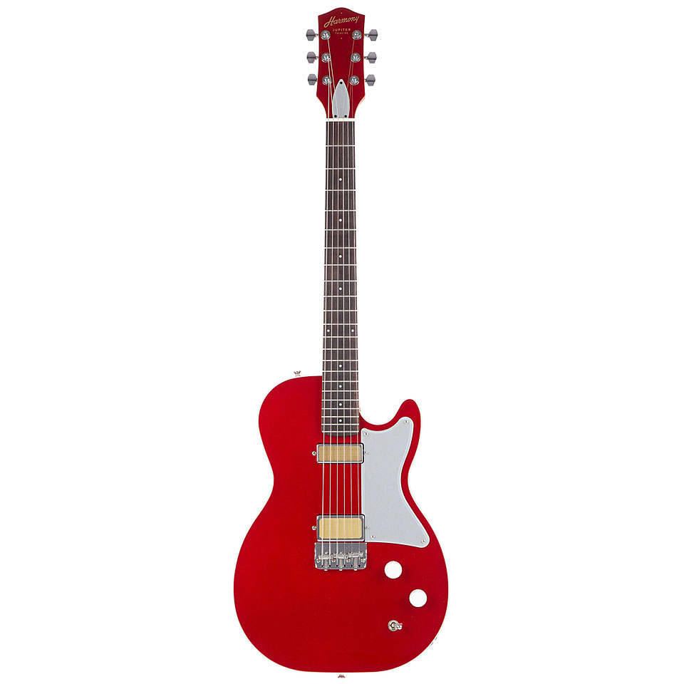 Harmony Standard Jupiter Thinline Cherry E-Gitarre von harmony