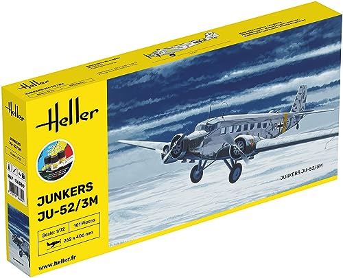 heller 56380 Starter Kit Junkers Ju-52/3M 1/72 von Heller