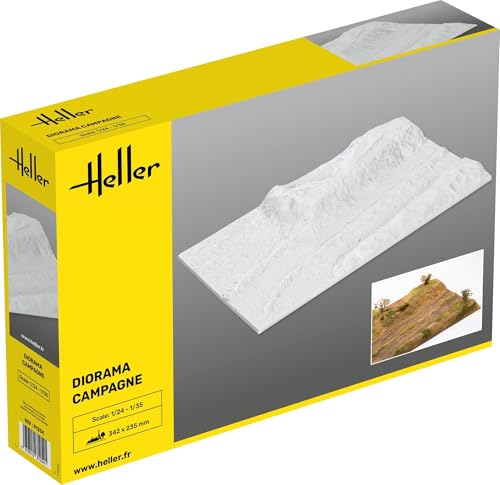 Heller 81254 Modellbausatz Socle Diorama Campagne, Multicolor von Heller