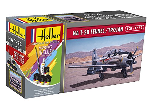 heller 56279 HEL56279 Amerikanische Modellbausatz, Grau, 1:72 von Heller