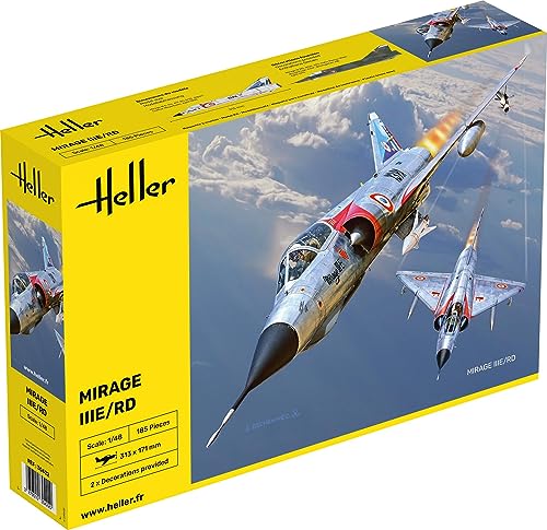 heller 30422 Mirage IIIE Modellbausatz, 1:48 von Heller