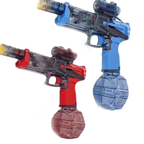 Ultimate Battle Blaster,Battle Blastercolreet Wasserpistole,Electric Water Gun Automatic,Water Battle Electric Water Gun with Interactive Lighting, Water Pistol Long Range (2Pcs-C) von heofonm