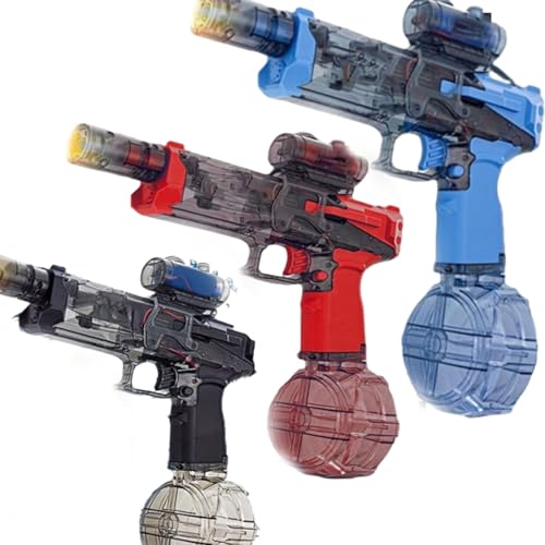 Ultimate Battle Blaster,Battle Blastercolreet Wasserpistole,Electric Water Gun Automatic,Water Battle Electric Water Gun with Interactive Lighting, Water Pistol Long Range (3Pcs) von heofonm