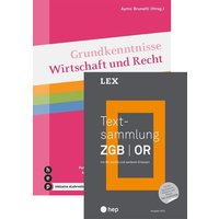 Spezialangebot «Textsammlung ZGB | OR» und «Grundkenntnisse Wirtschaft und Recht» von hep verlag