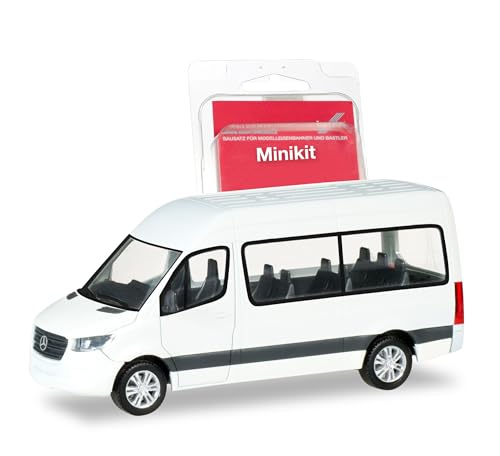 Herpa 013468 Miki MB Sprinter`18 Bus HD, weiß von herpa