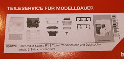 herpa 084079 - Fahrerhaus Scania R 13 TL mit Windleitblech von herpa