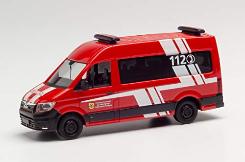 Herpa 095341 Man Man Man TGE Bus HD Freiwillige Feuerwehr Springe/OT Eldagsen, Mehrfarbig von herpa