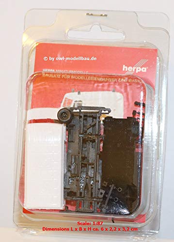 Herpa 13482 MiniKit: Mercedes-Benz T2 Kastentyp, weiß, farbig von herpa