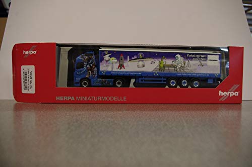 Herpa 307741 "Volvo Fh Gl Vorhang Leinwand Sattelauflieger Schreglmann Modellset, X-Large von herpa