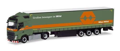 Herpa 309288 Volvo FH GL Gardinenplanen-Sattelzug Max Wild von herpa