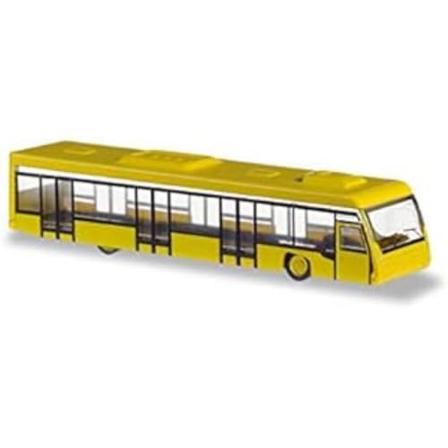 herpa 558631 Airport Bus Other License Flughafenset Scenix Bus-2er Set, Mehrfarbig von herpa