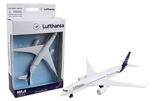 Herpa Aviation Single Airplane Lufthansa Airbus A350, kleiner Maßstab, Flugzeug Modell, Spielzeug Miniaturmodell aus Kunststoff und Metal - für Kinder ab 3 Jahren! von herpa