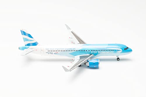Herpa Modellflugzeug Airbus A320neo British Airways- BA Better World” Maßstab 1:200 - Modellbau Flugzeug, Flugzeugmodell für Sammler, Miniatur Deko, Flieger ohne Standfuß aus Kunststoff Herpa Modellflugzeug Airbus A320neo British Airways- BA Better World” Maßstab 1:200 - Modellbau Flugzeug, Flugzeugmodell für Sammler, Miniatur Deko, Flieger ohne Standfuß aus Kunststoff von herpa