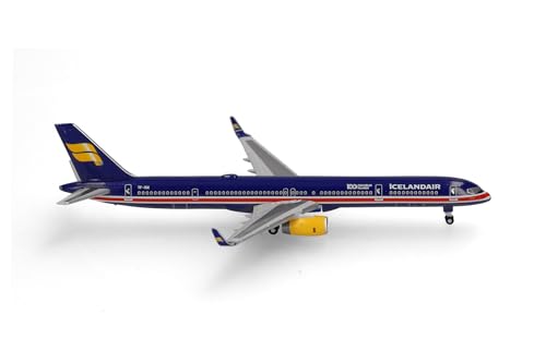Herpa Modellflugzeug Icelandair Boeing 757-300 "100 Years Icelandic Independence - TF-ISX Þingvellir Miniatur im Maßstab 1:500, Sammlerstück, Flugzeug Modell ohne Standfuß, Metall Herpa Modellflugzeug Icelandair Boeing 757-300 "100 Years Icelandic Independence - TF-ISX Þingvellir Miniatur im Maßstab 1:500, Sammlerstück, Flugzeug Modell ohne Standfuß, Metall von herpa