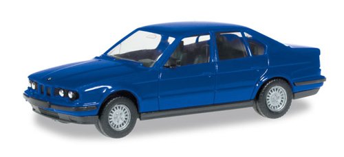 herpa 012201-006 MiniKit: BMW E 34, 5er Pack, Ultramarinblau von herpa