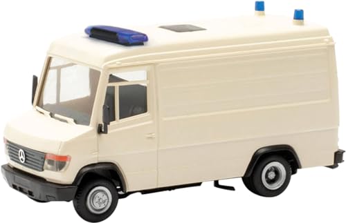 Herpa Modellbausatz MiniKit Mercedes-Benz Vario RTW (1 Stück) Miniatur im Maßstab 1:87, Sammlerstück, Kit für Modellbau, Kunststoff, Weiß von herpa