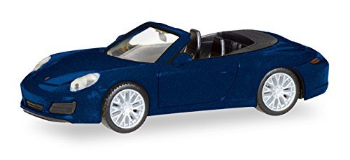 herpa 038898 Fahrzeug Porsche 911 Carrera 4S Cabrio, Nachtblau Metallic herpa 038898 Fahrzeug Porsche 911 Carrera 4S Cabrio, Nachtblau Metallic von herpa