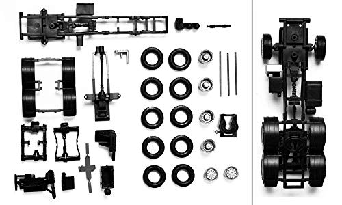 herpa 083485 - Zugmaschinen-Fahrgestell Man 3-achs Allrad Fahrzeug, 2 Stück von herpa