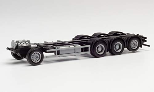 Herpa 085182 Fahrgestell LKW 4-achs Scania CR/CS in Miniatur zum Basteln Sammeln und als Geschenk, Mehrfarbig von herpa